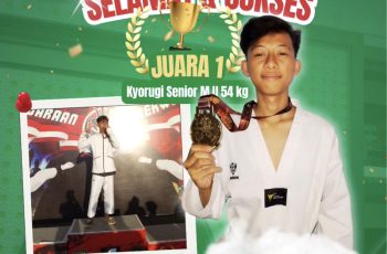 Juara 1 Kejuaraan Taekwondo Seroja Cup 2025 Tingkat Nasional