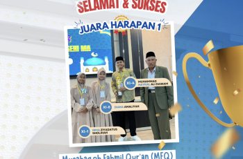 Juara Harapan 1 Musabaqoh Fahmil Qur’an (MFQ) PORSENI MA Jawa Timur 2025